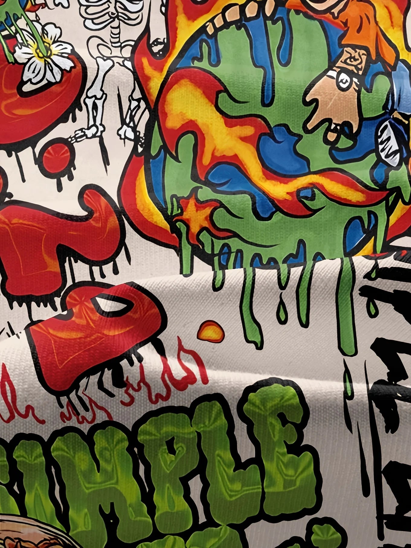 Summer 3D Graphic Print Tee