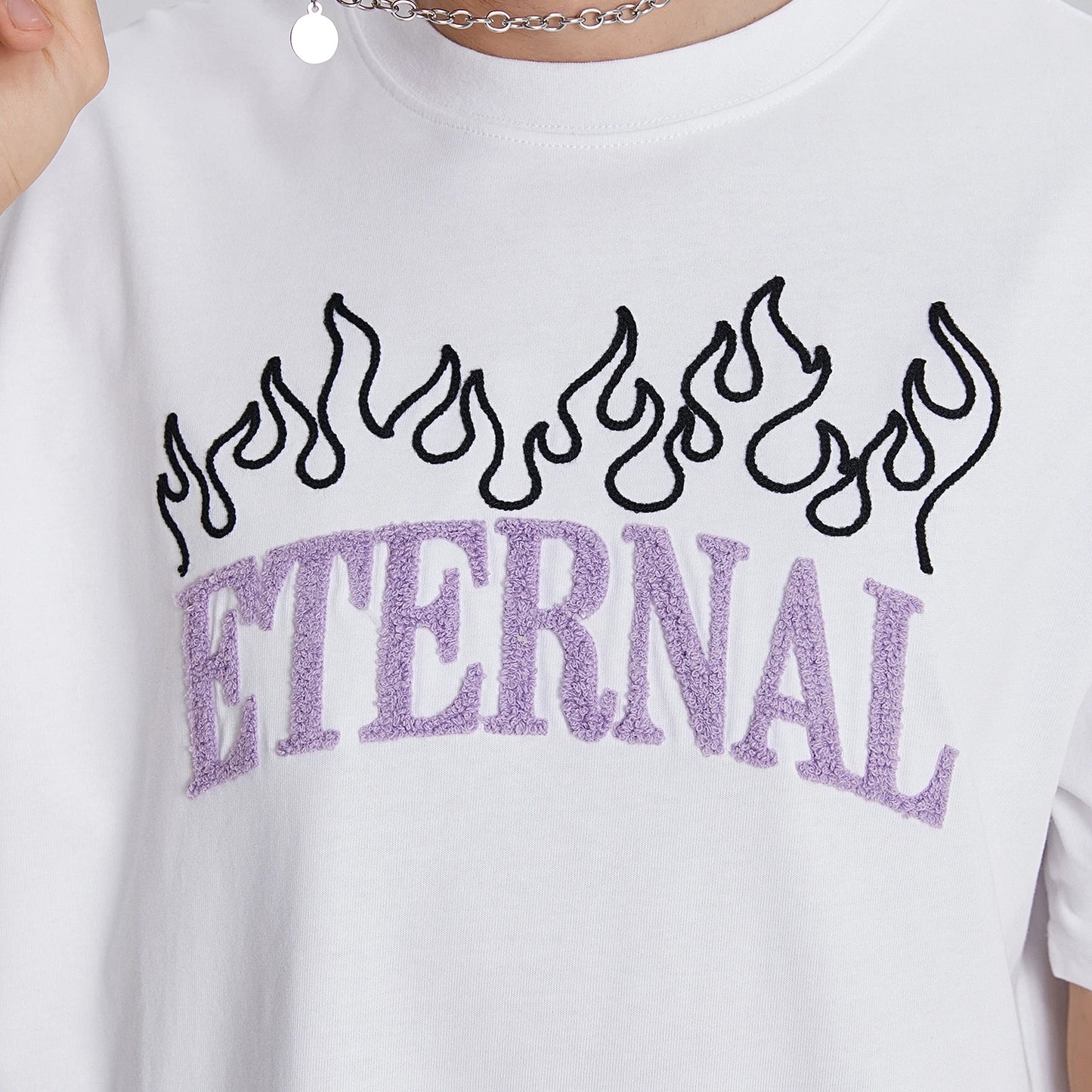 Terry Embroidered T-Shirt