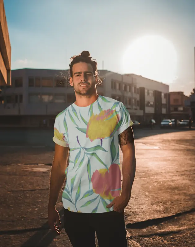 Floraison Premium Sublimation Adult T-Shirt