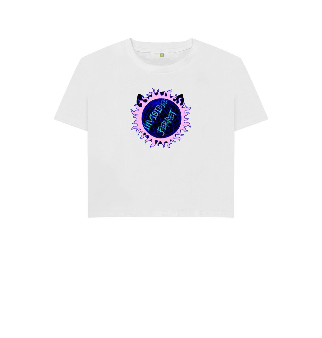 White Black Hole - Ladies Boxy T-Shirt