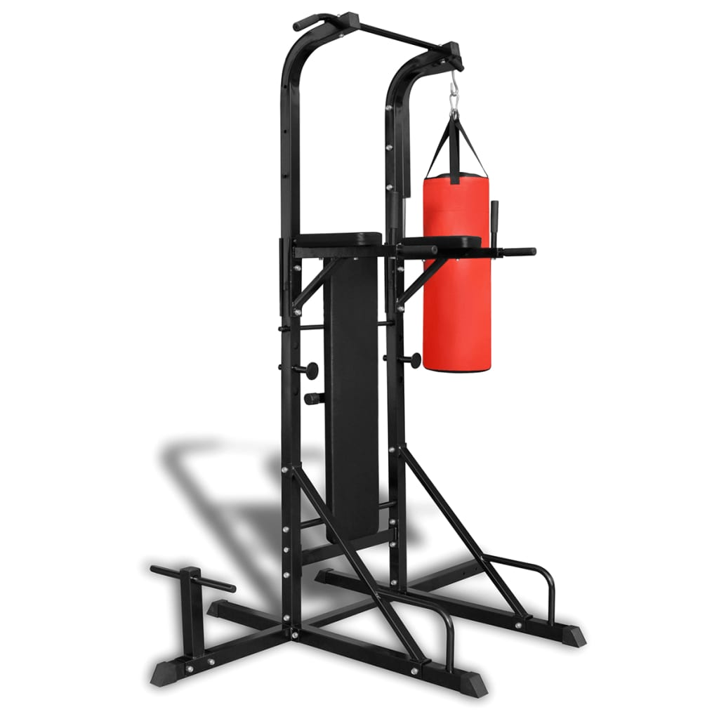 Power Tower with Sit-up Bench and Boxing Bag *USA Only*