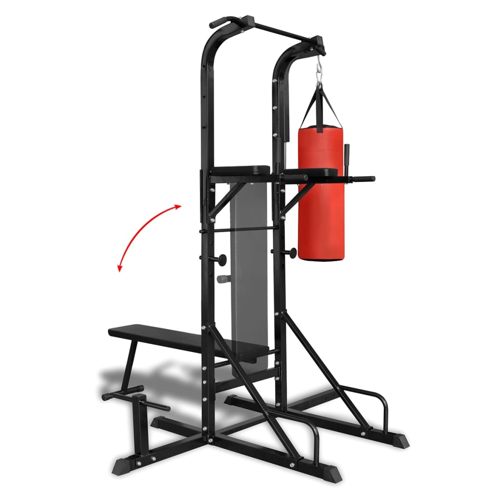 Power Tower with Sit-up Bench and Boxing Bag *USA Only*