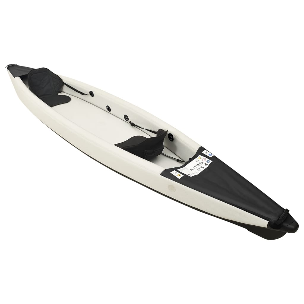 Inflatable Kayak Black 424x81x31 cm