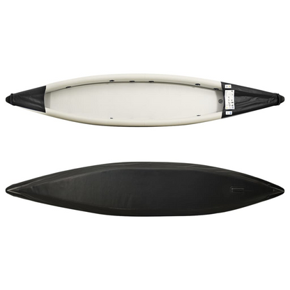 Inflatable Kayak Black 424x81x31 cm