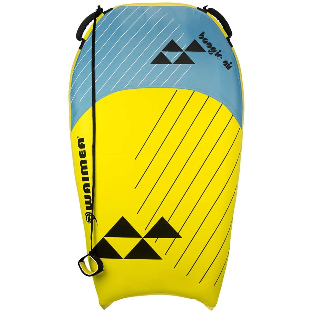 Waimea Inflatable Bodyboard Boogie Air Yellow and Blue