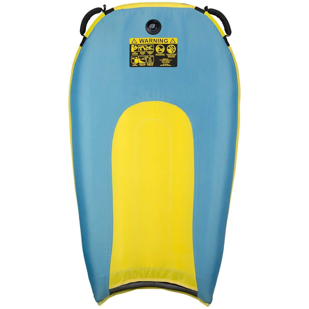 Waimea Inflatable Bodyboard Boogie Air Yellow and Blue