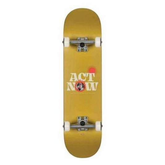 Globe Completes G1 Act Now Mustard Skateboard