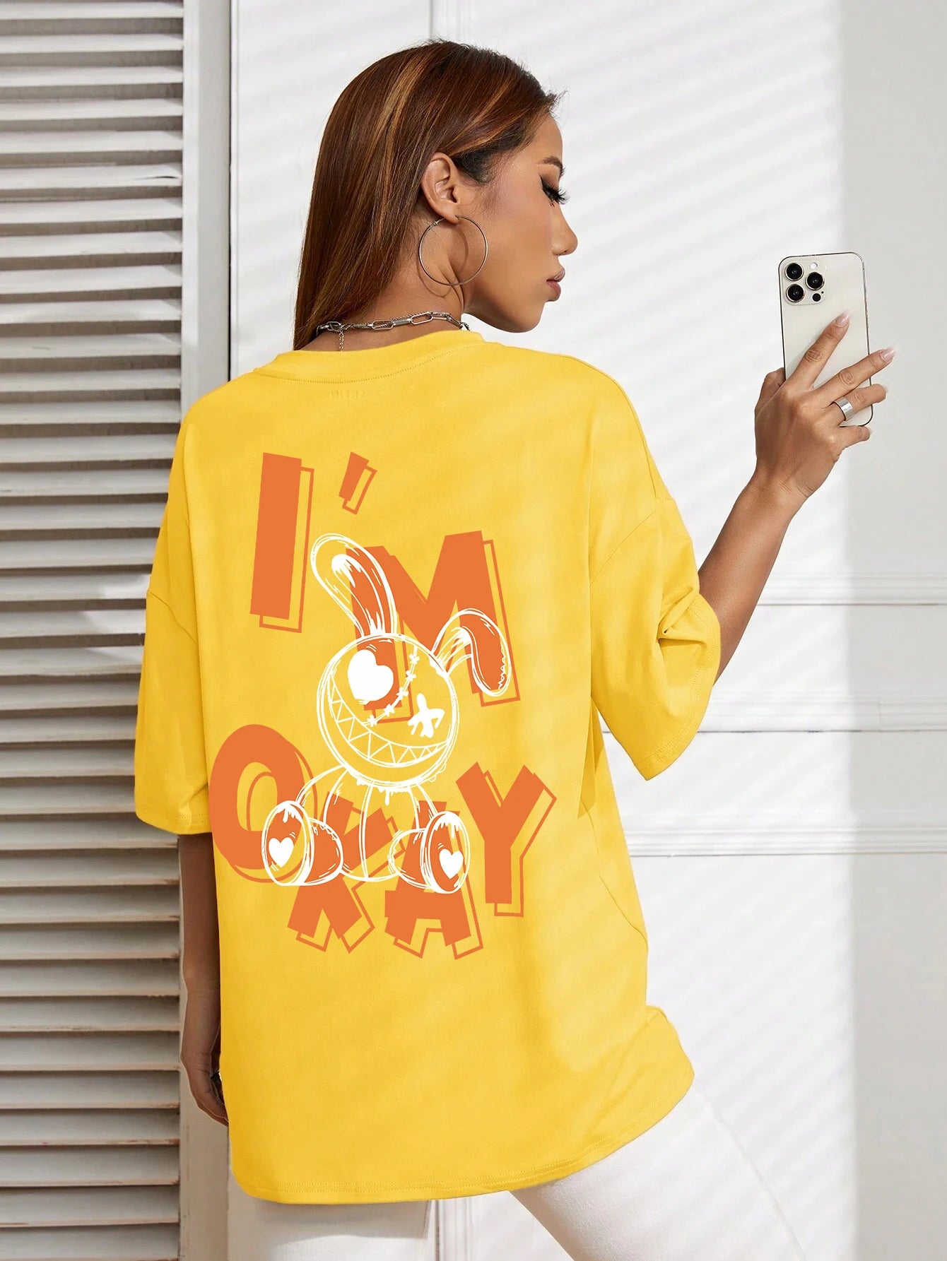 Rabbit Graphic T-Shirt for Women