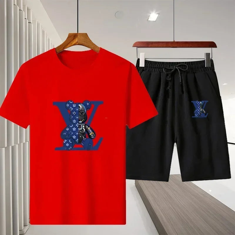 Men’s Casual Sports Cotton Set