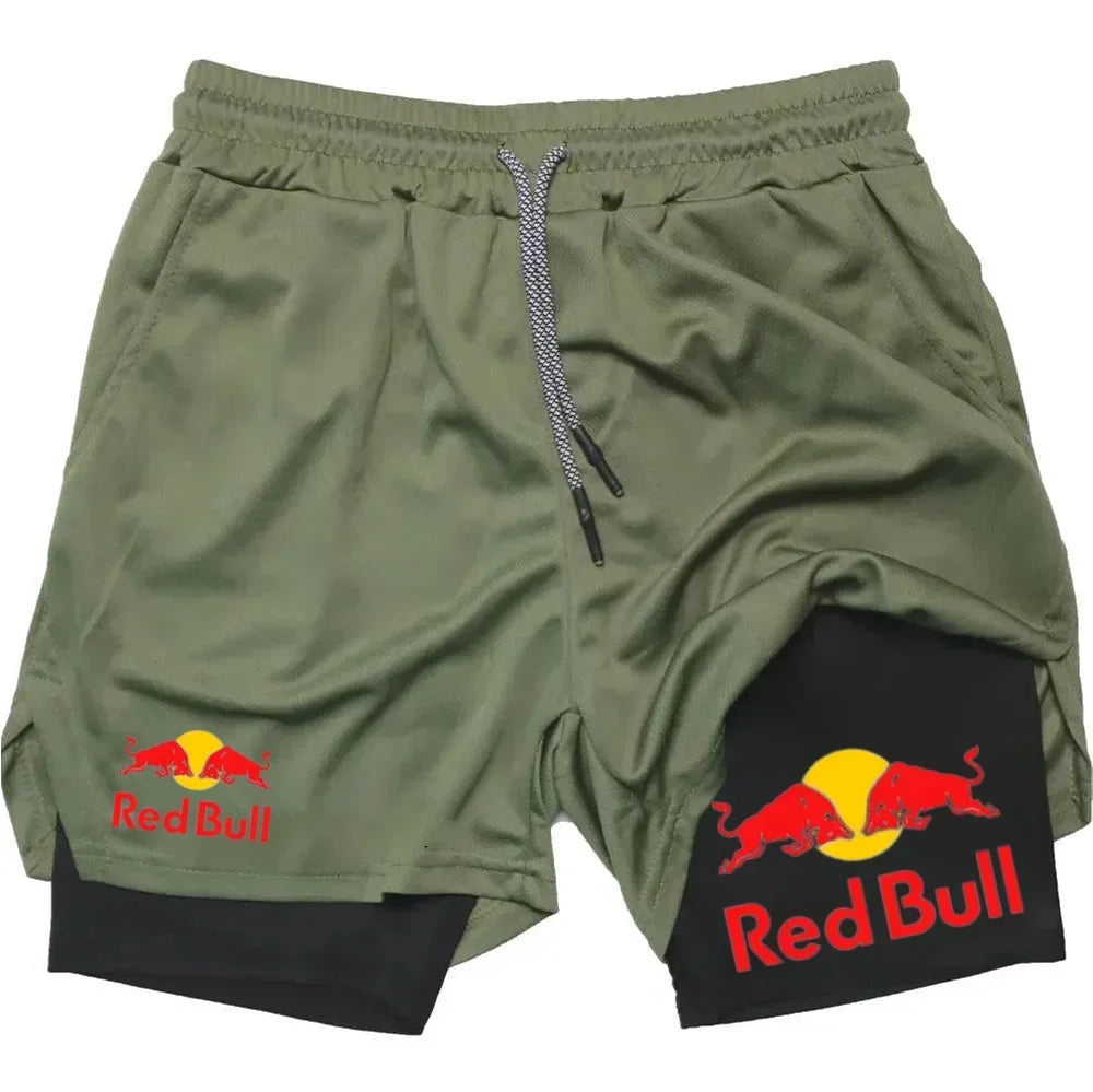 Men’s 2-in-1 Breathable Sports Shorts