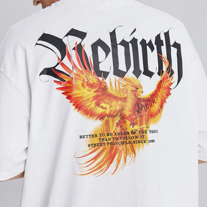 Sladeson T-Shirts with Golden Eagle Printed