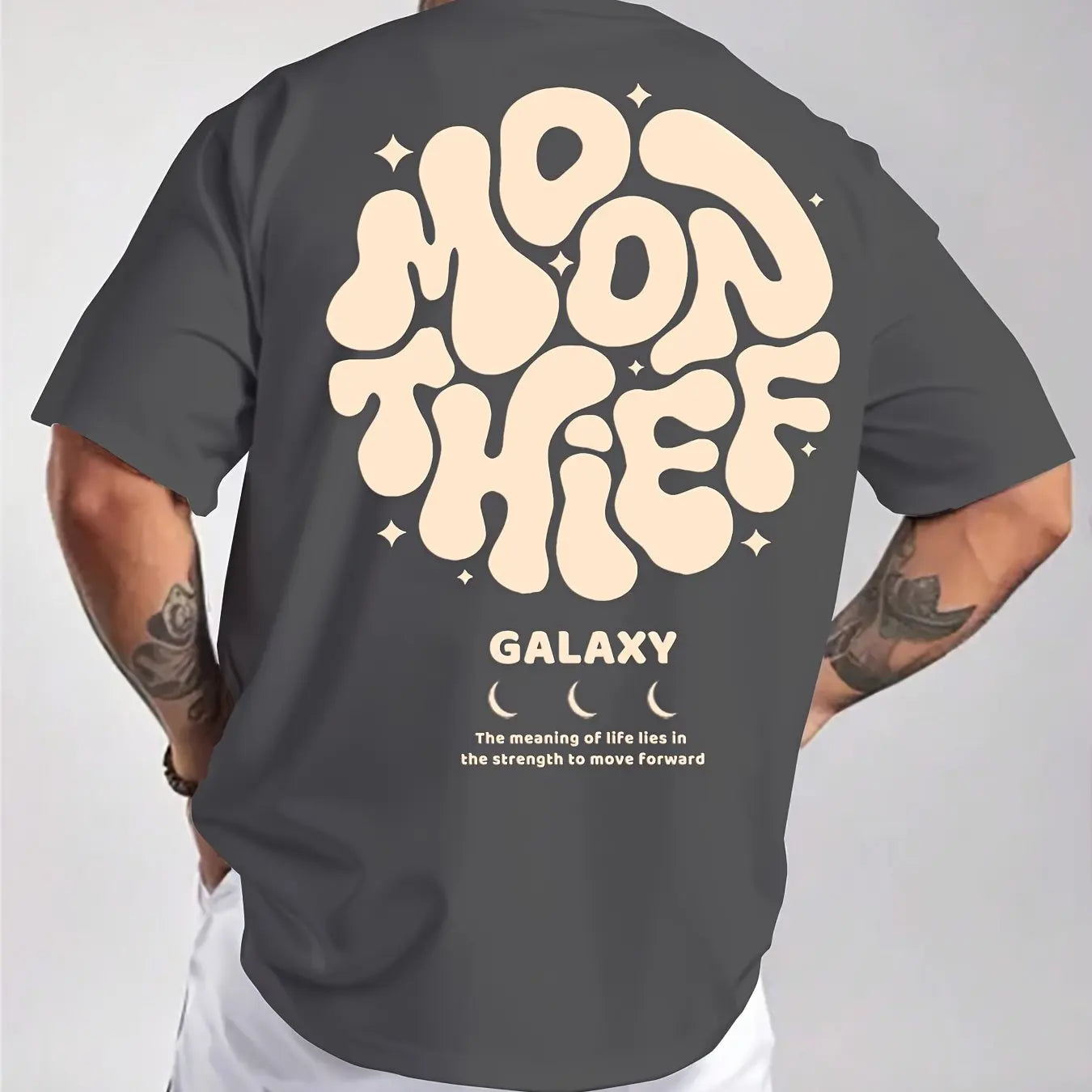 Galaxy Letter Pattern T-shirt