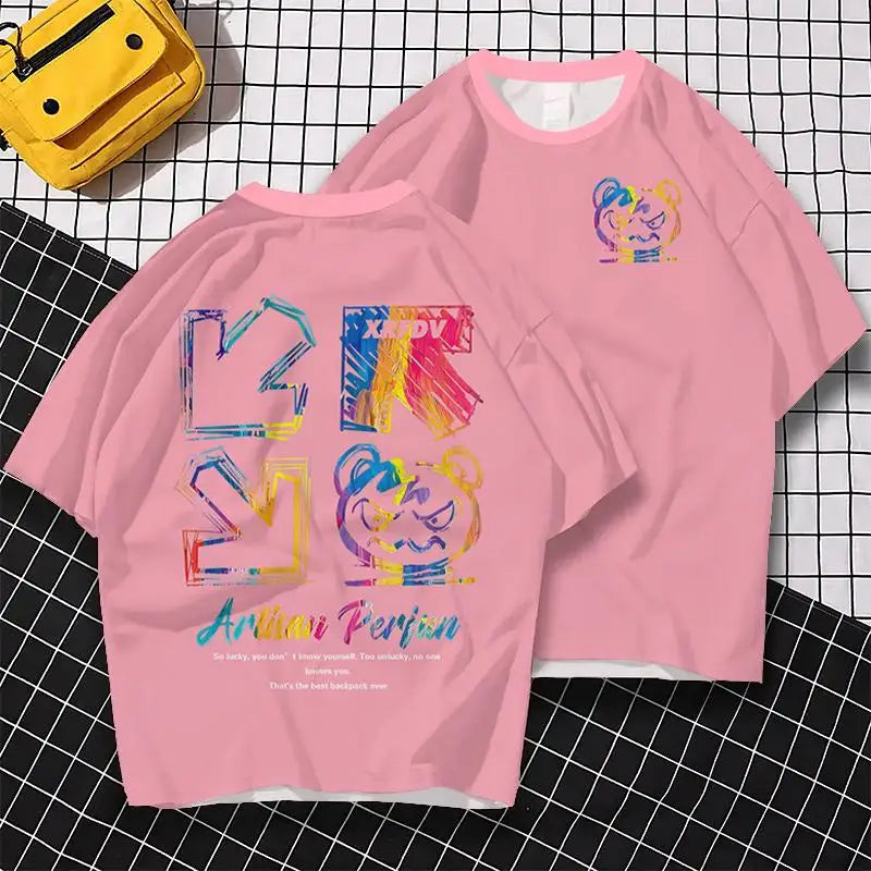 Men’s 3D Print Oversized T-Shirt