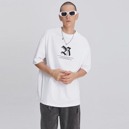 Sladeson T-Shirts with Golden Eagle Printed