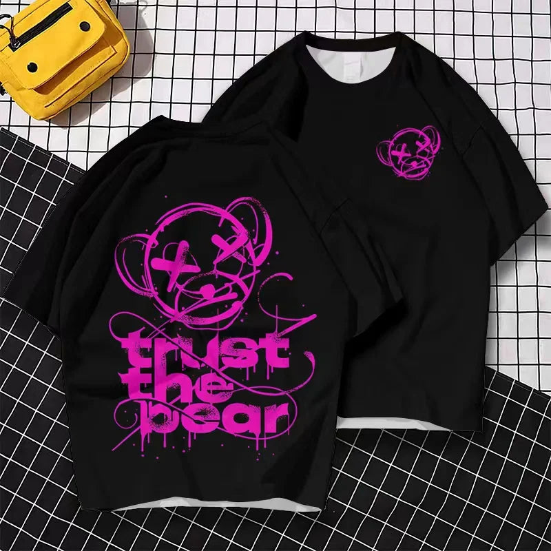 Men’s 3D Print Oversized T-Shirt