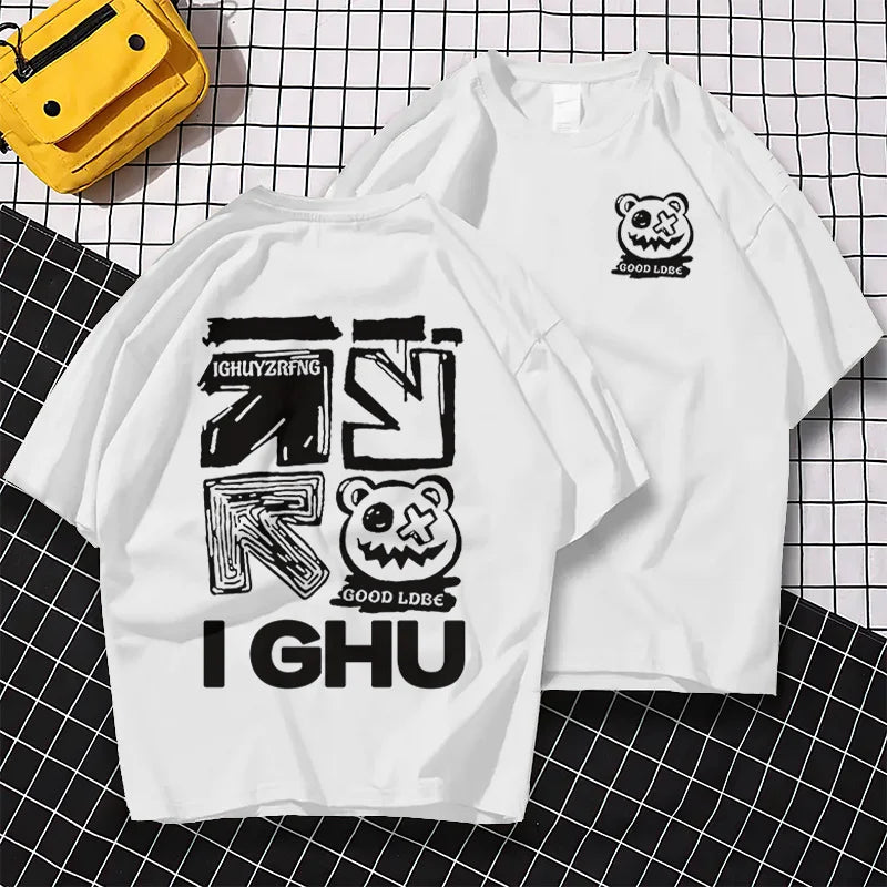 Men’s 3D Print Oversized T-Shirt