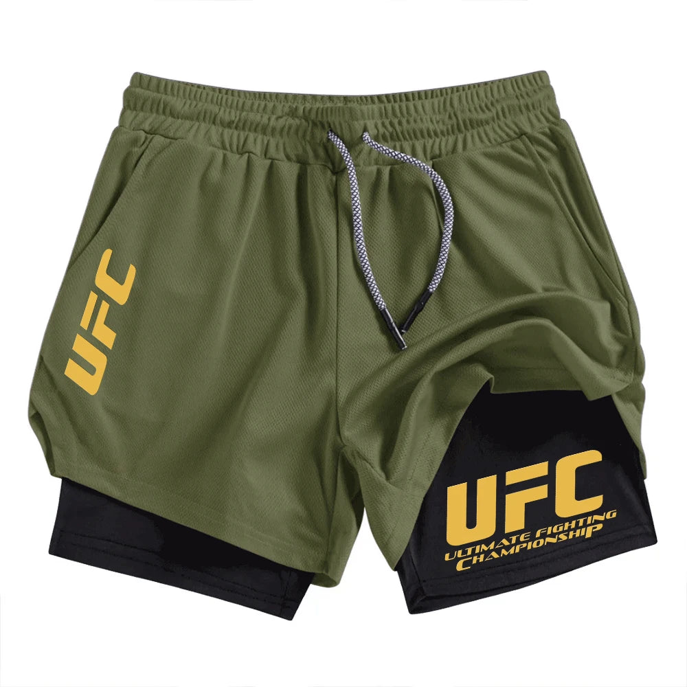 UFC Two-in-One Men’s Sports Shorts