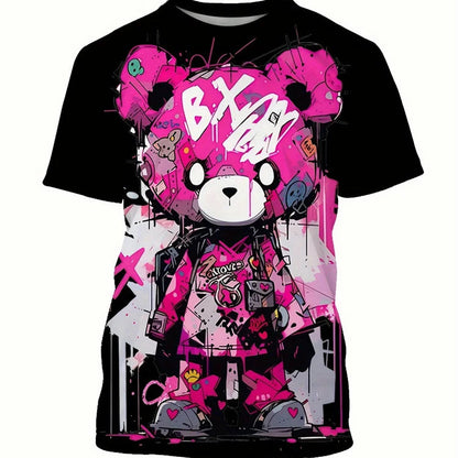 Bear Printed T-Shirt