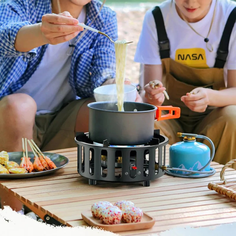 Windproof Outdoor Burner with Electronic Ignition