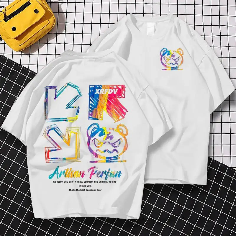 Men’s 3D Print Oversized T-Shirt