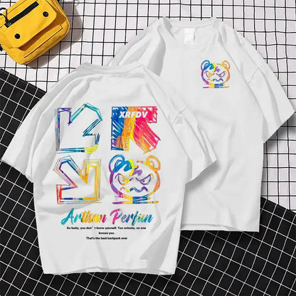 Men’s 3D Print Oversized T-Shirt