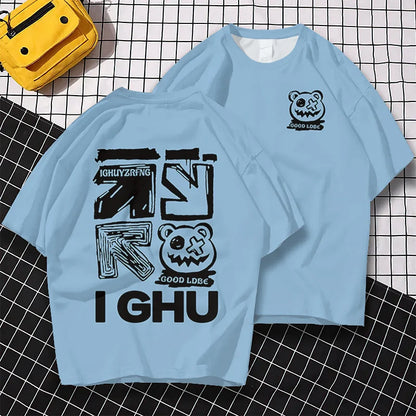 Men’s 3D Print Oversized T-Shirt