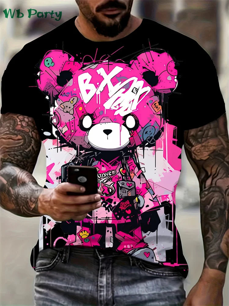 Bear Printed T-Shirt