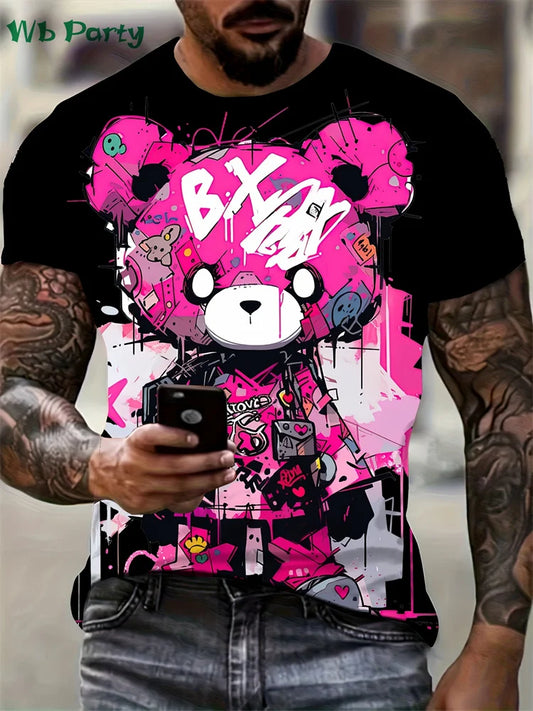 Bear Printed T-Shirt