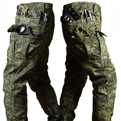 Tactical Waterproof Men’s Camo Winter Combat Suit