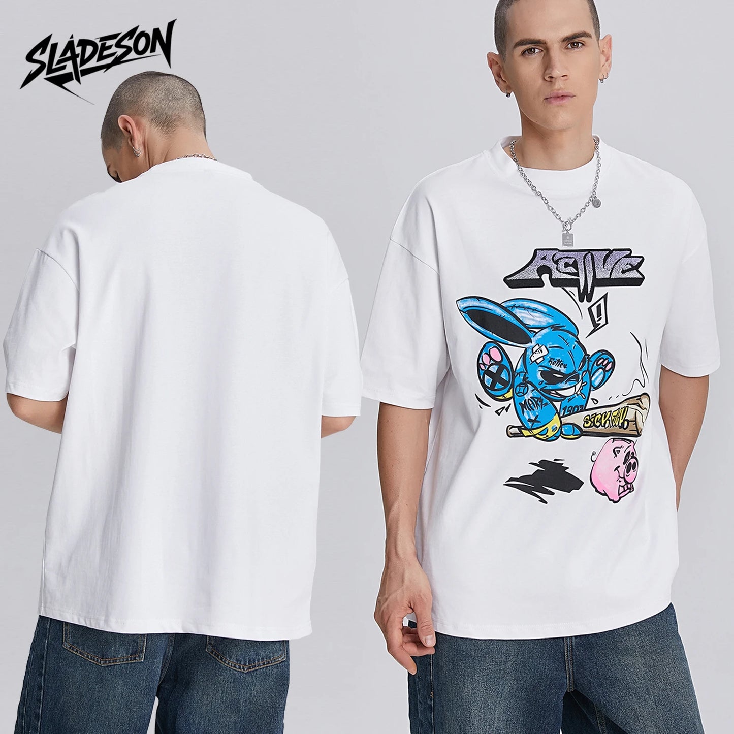 Hip Hop Print Summer Tee