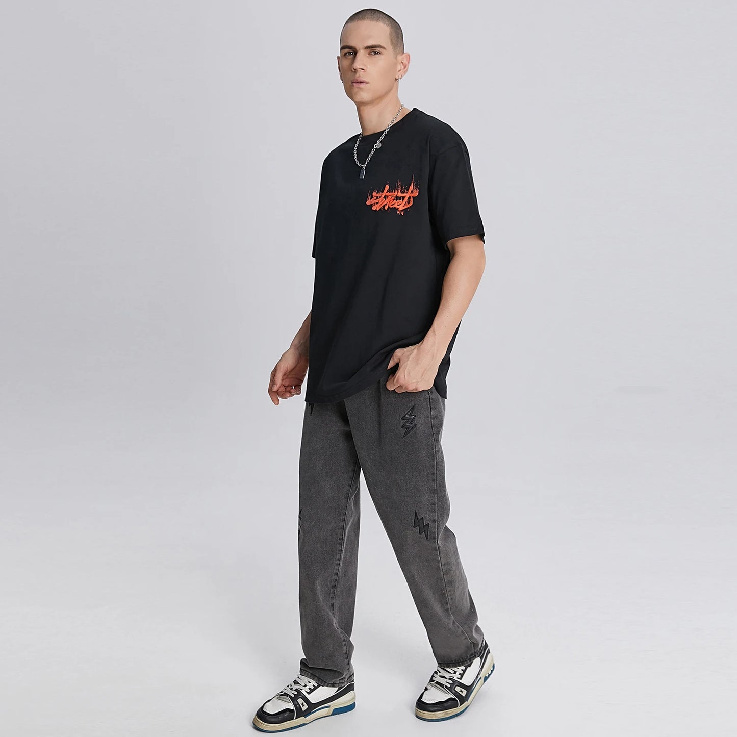 Men’s Oversized Vintage Cotton T-Shirt