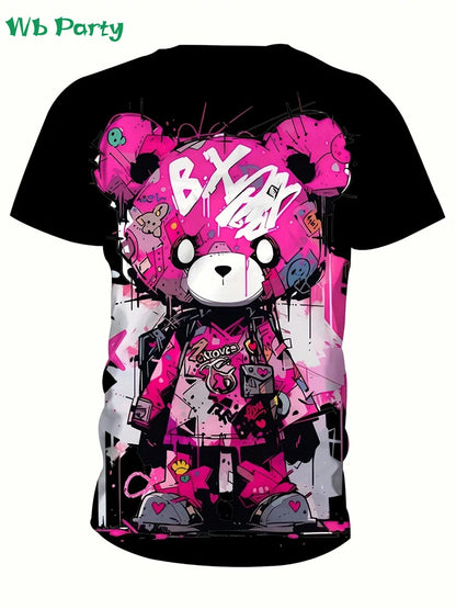 Bear Printed T-Shirt