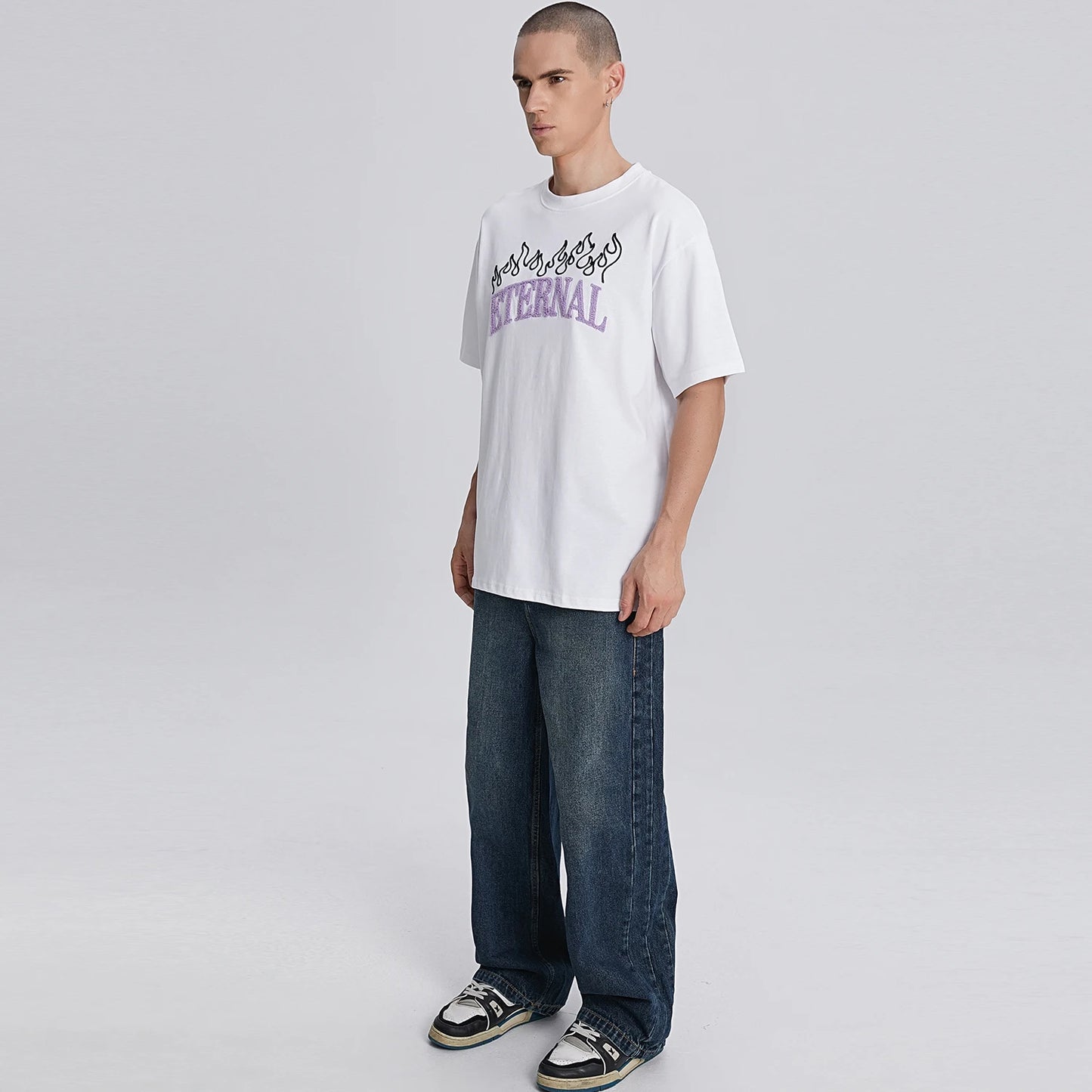 Terry Embroidered T-Shirt