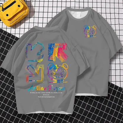 Men’s 3D Print Oversized T-Shirt