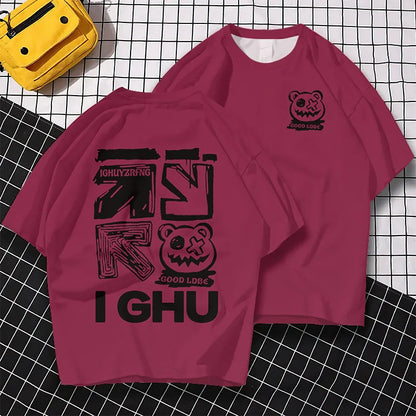 Men’s 3D Print Oversized T-Shirt