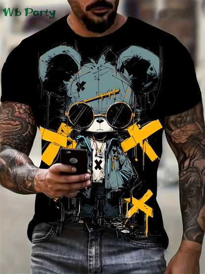 Bear Printed T-Shirt