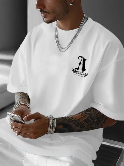 Loose Fit T-Shirt with LA Print