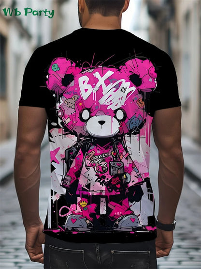 Bear Printed T-Shirt
