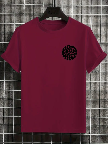 Galaxy Letter Pattern T-shirt