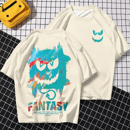 Men’s 3D Print Oversized T-Shirt