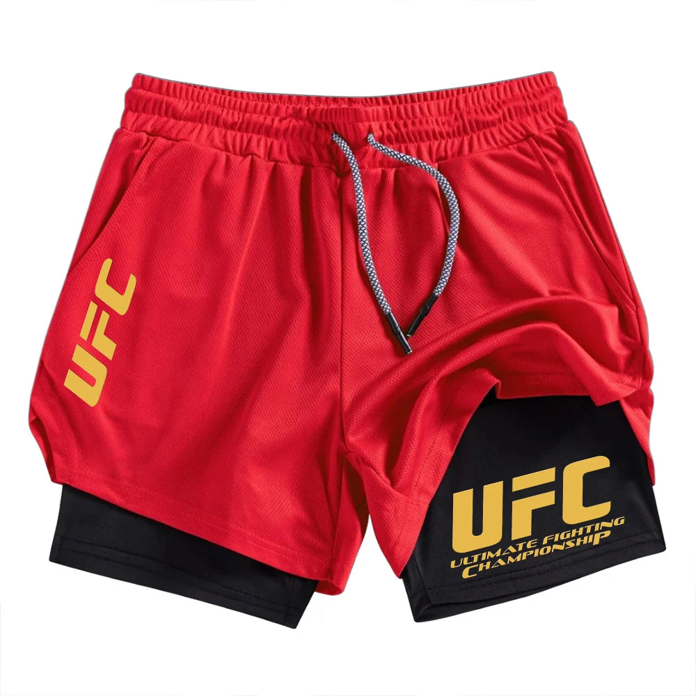 UFC Two-in-One Men’s Sports Shorts