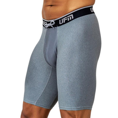 REG Support 9 Inch Boxer Briefs Polyester Available in Black, Gray,