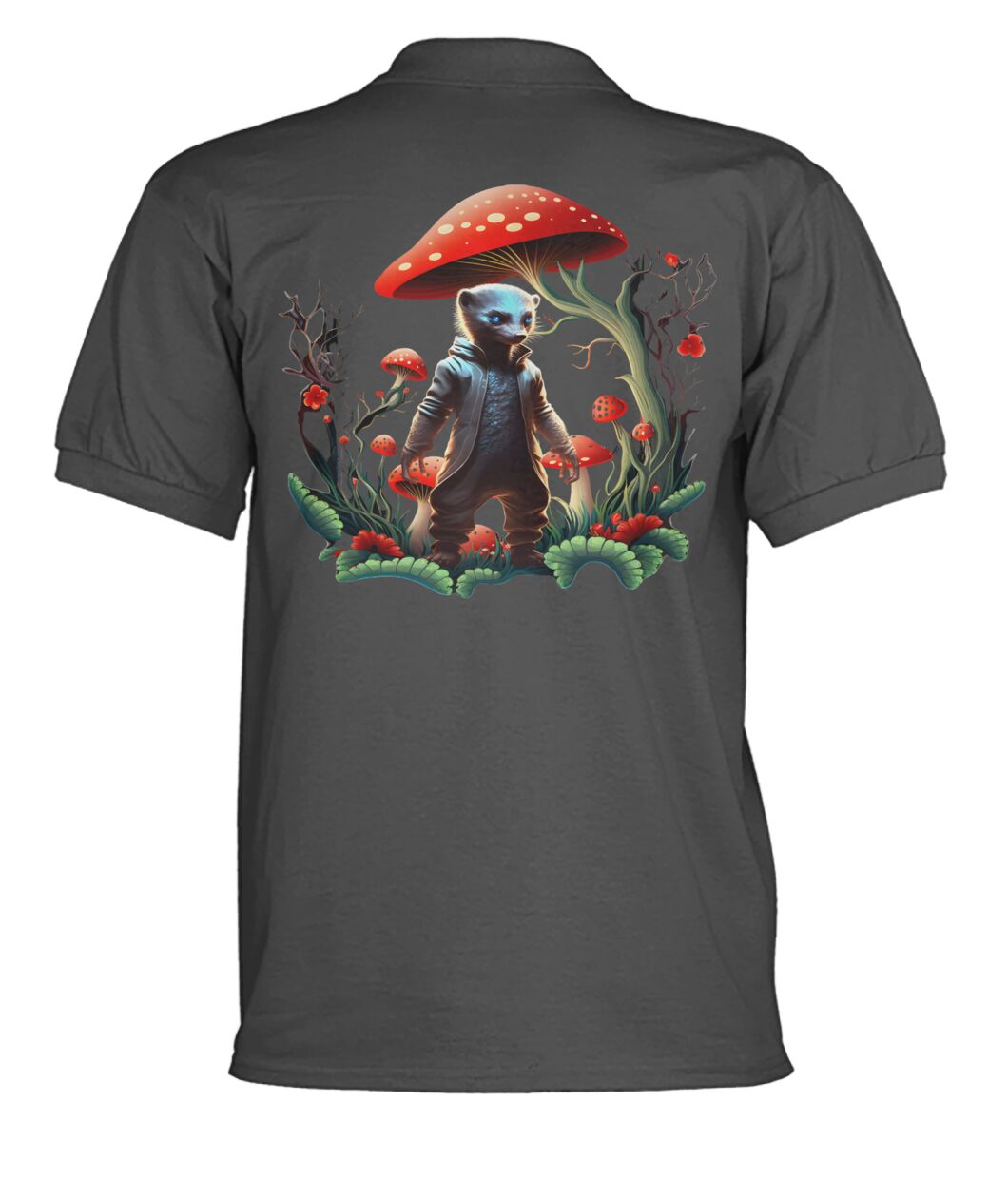 Mushroom Magic Polo Shirt