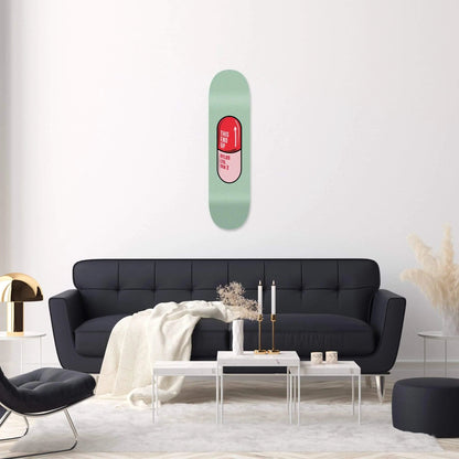 Pill Green Skateboard