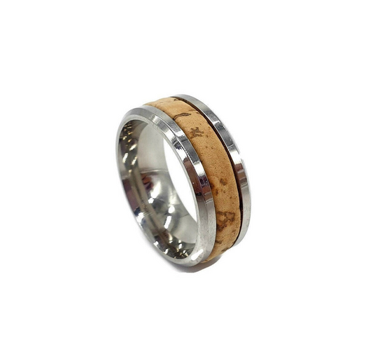 ALEX - Steel Cork Ring