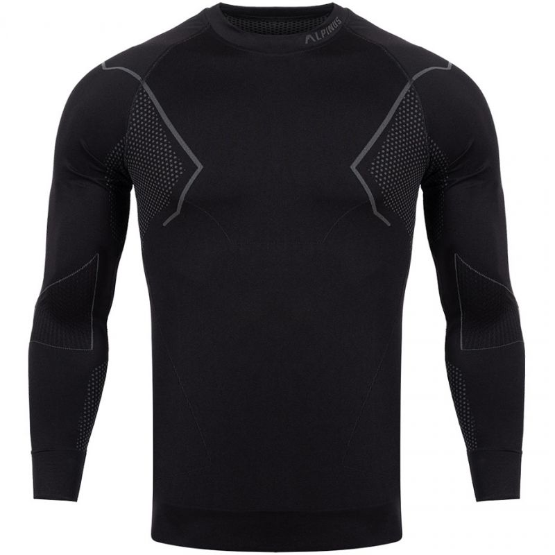 Alpinus Active Base Layer Set thermoactive underwear black and gray M GT43257