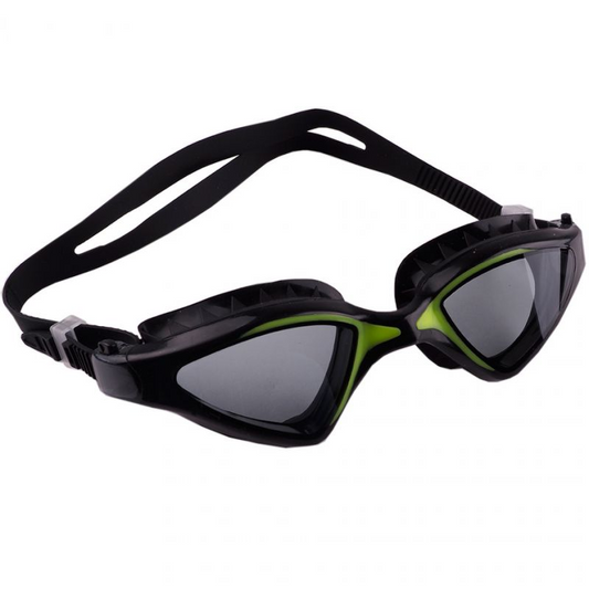 Crowell Flo swimming goggles black and green