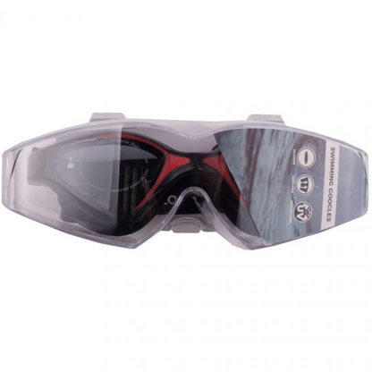 Crowell Flo swimming goggles black and red