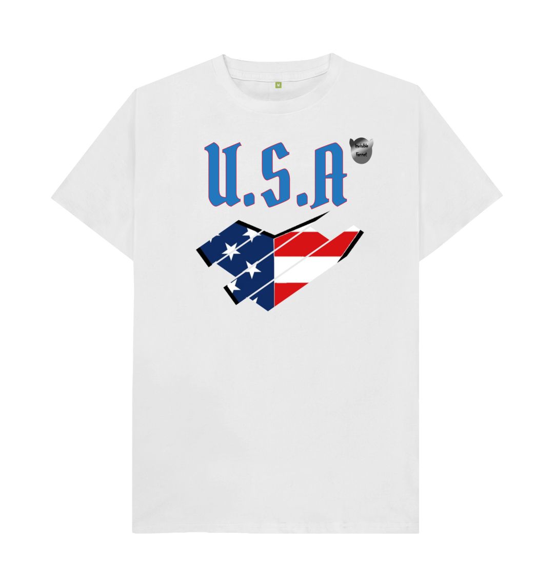 White United States T-Shirt