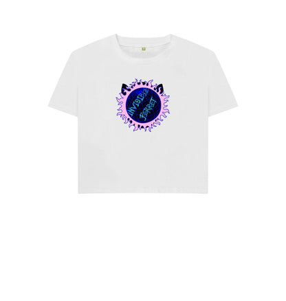 White Black Hole - Ladies Boxy T-Shirt